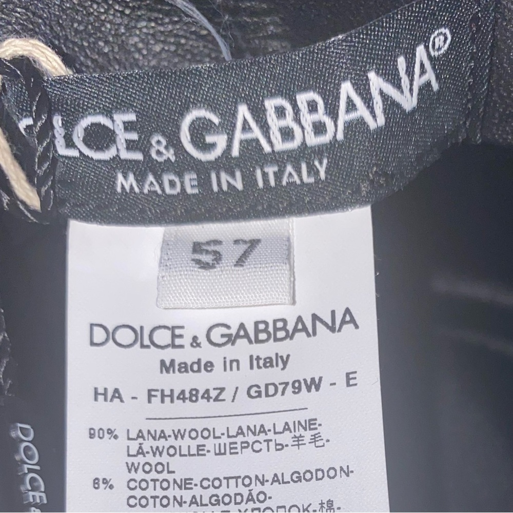 Dolce & Gabbana seductive and confident fedora hat: NWT never worn - Picture 3 of 6